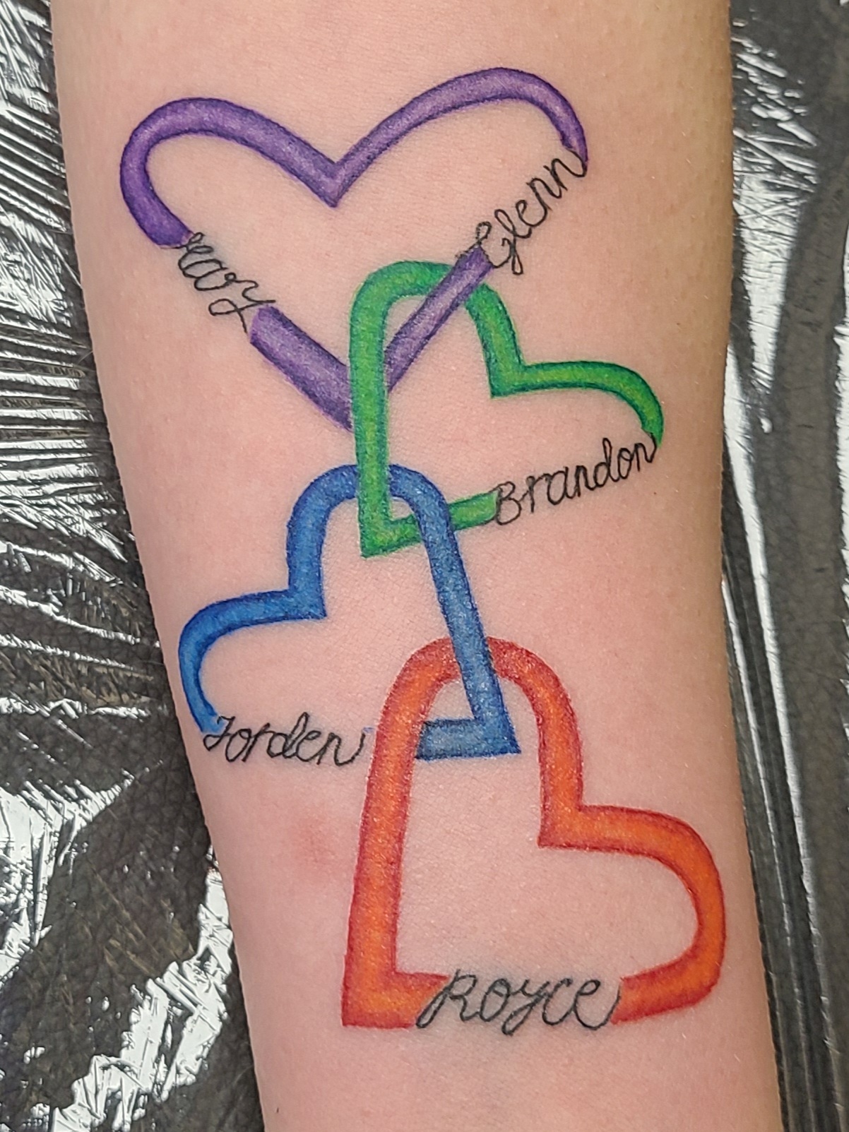 Colour tattoo by Arkady