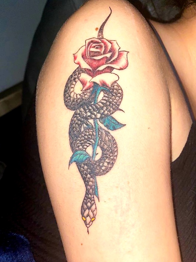 Colour tattoo by Arkady