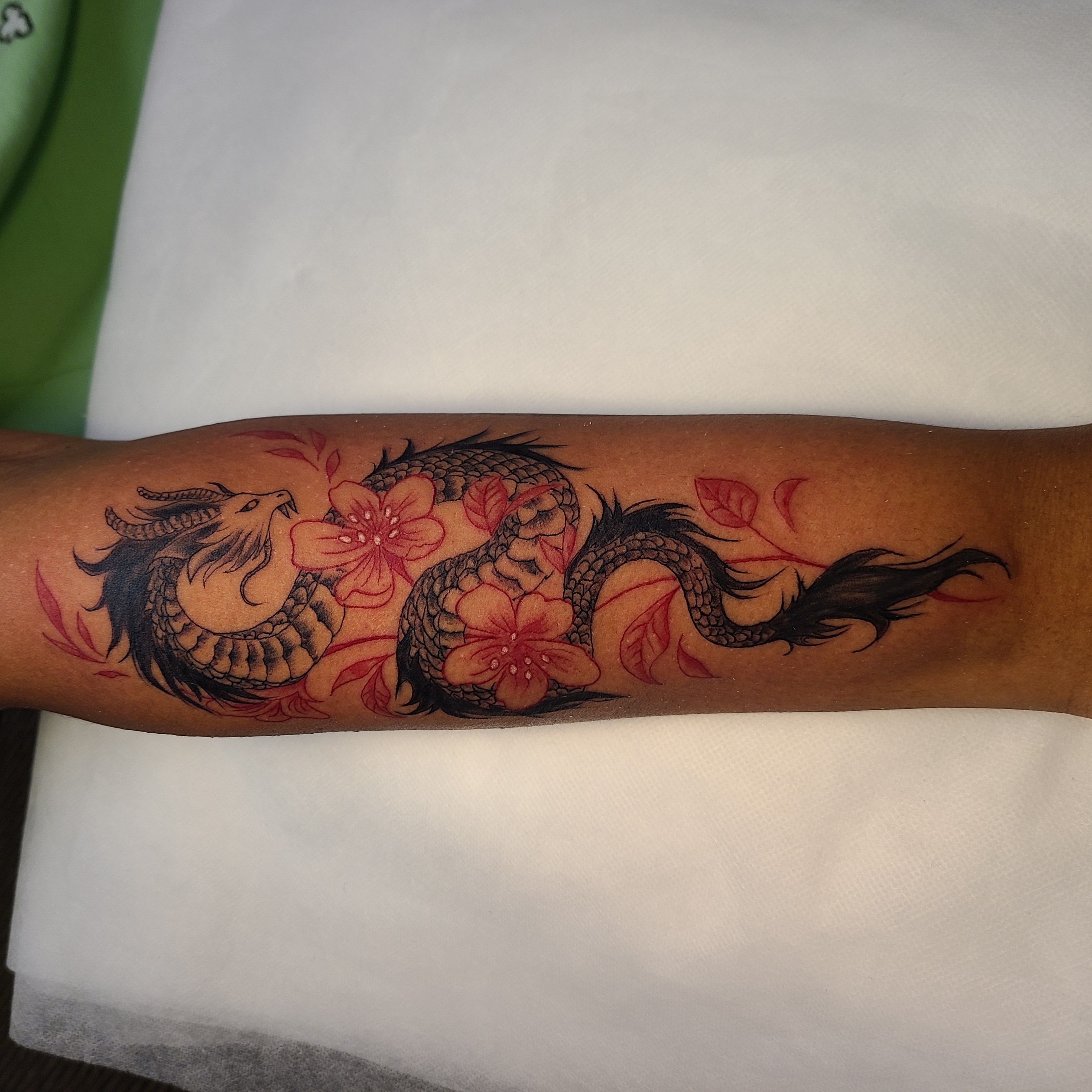 Colour tattoo by Arkady