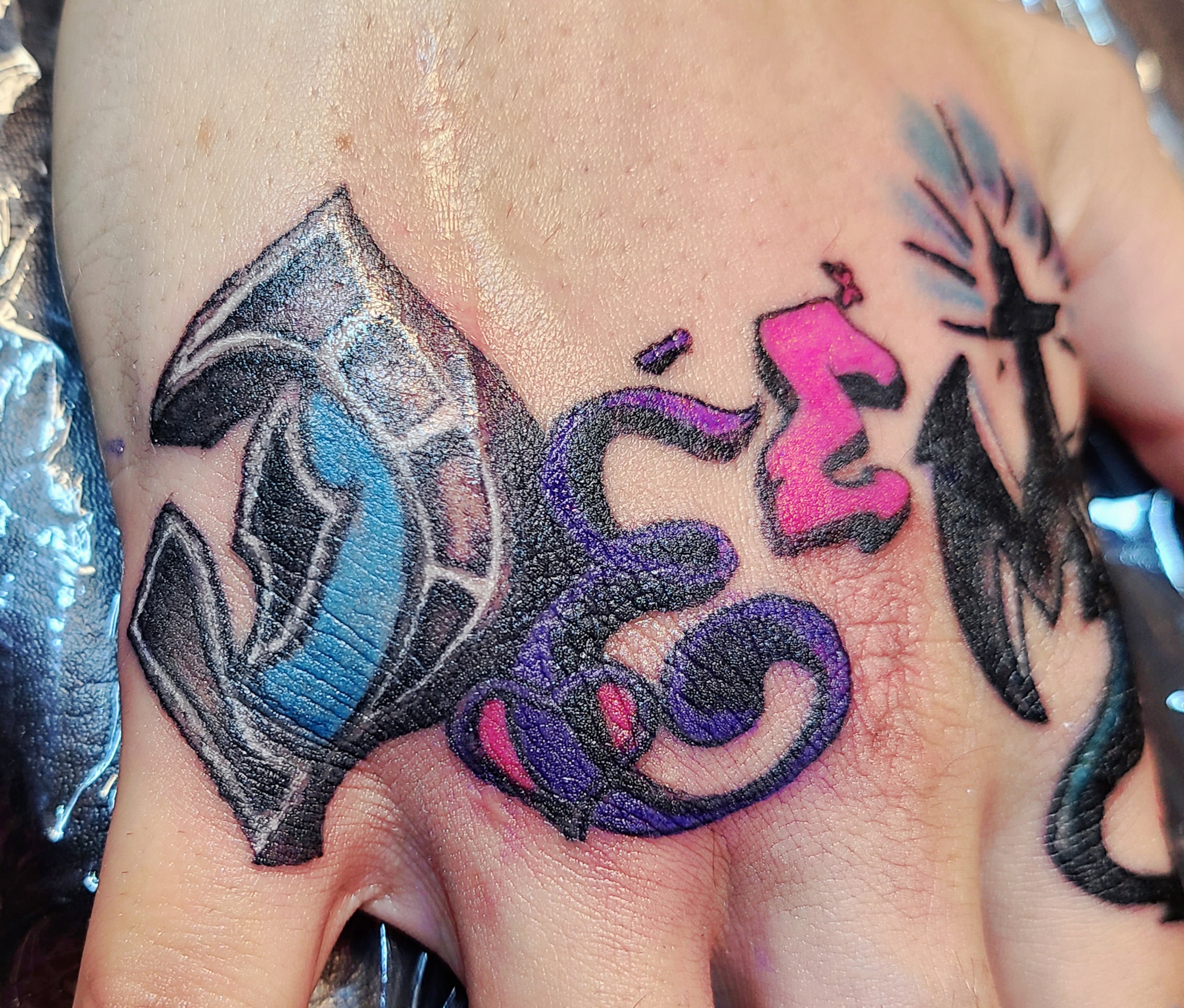 Colour tattoo by Arkady