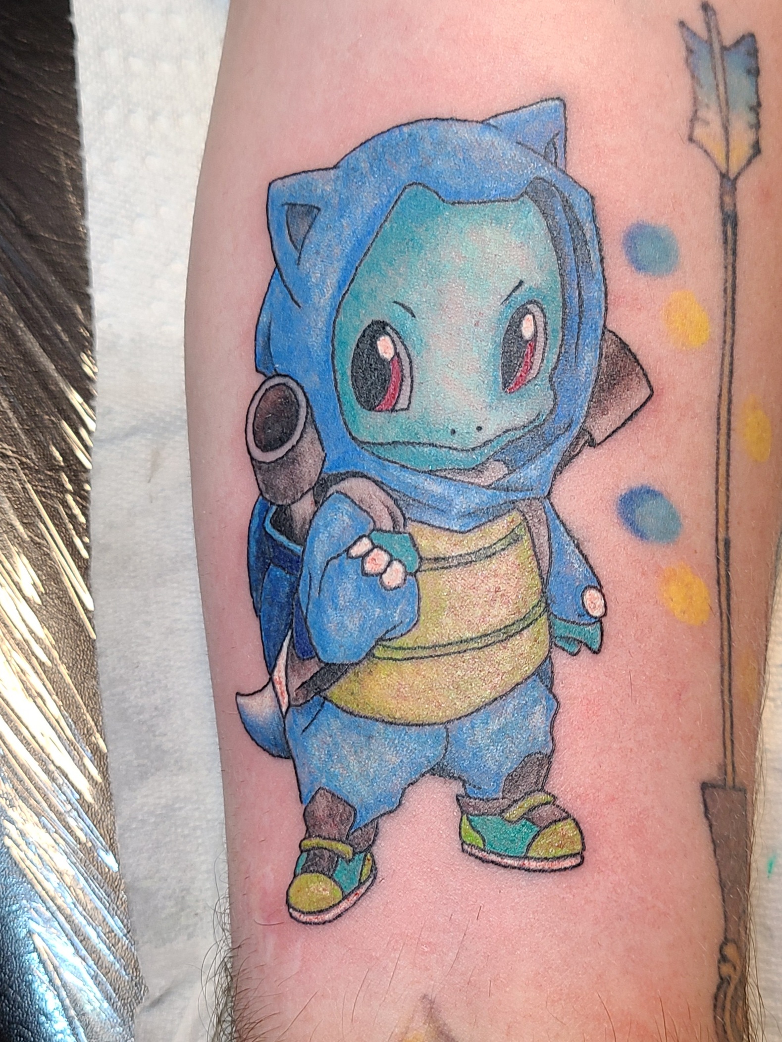 Colour tattoo by Arkady