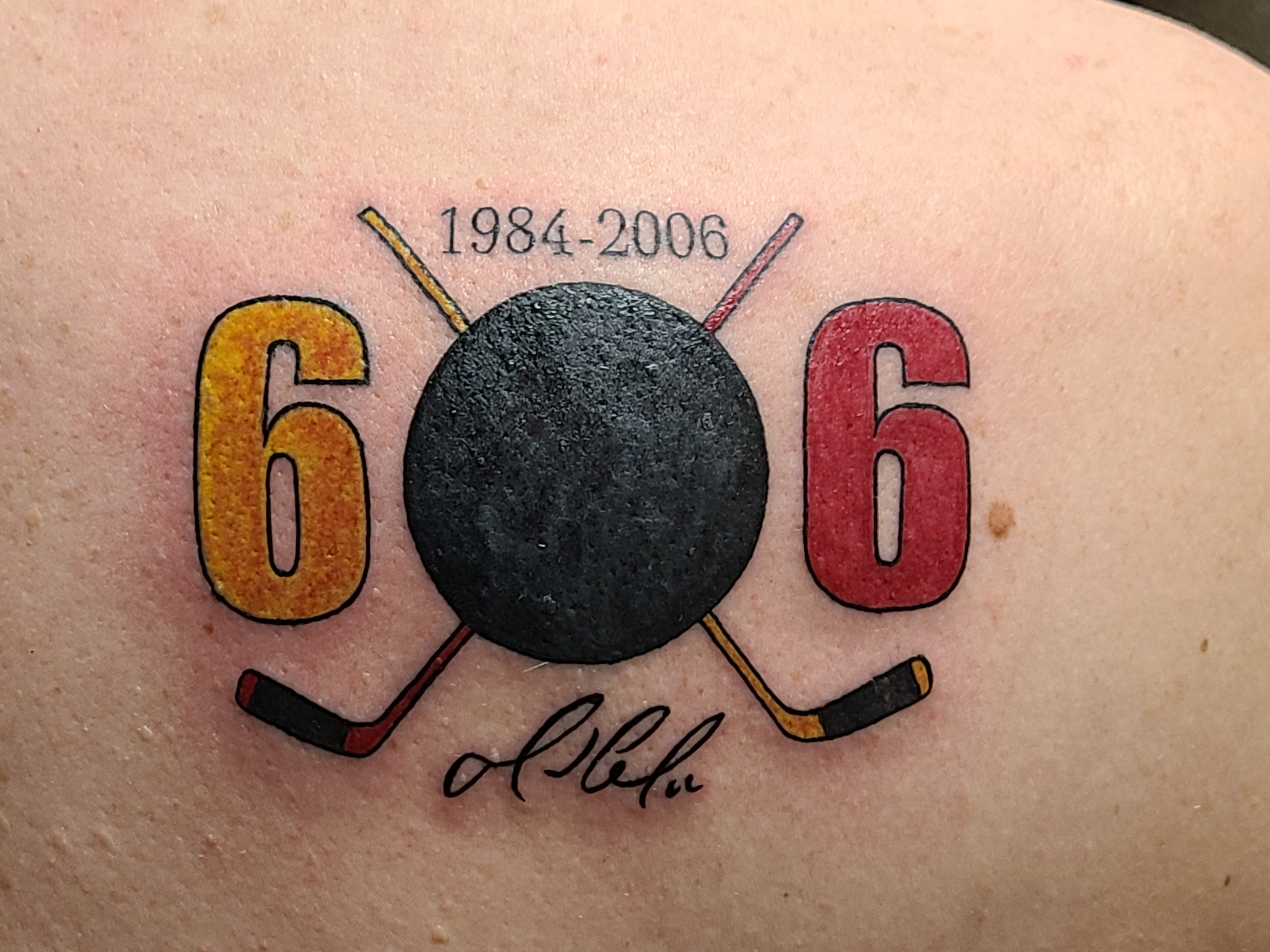 Colour tattoo by Arkady