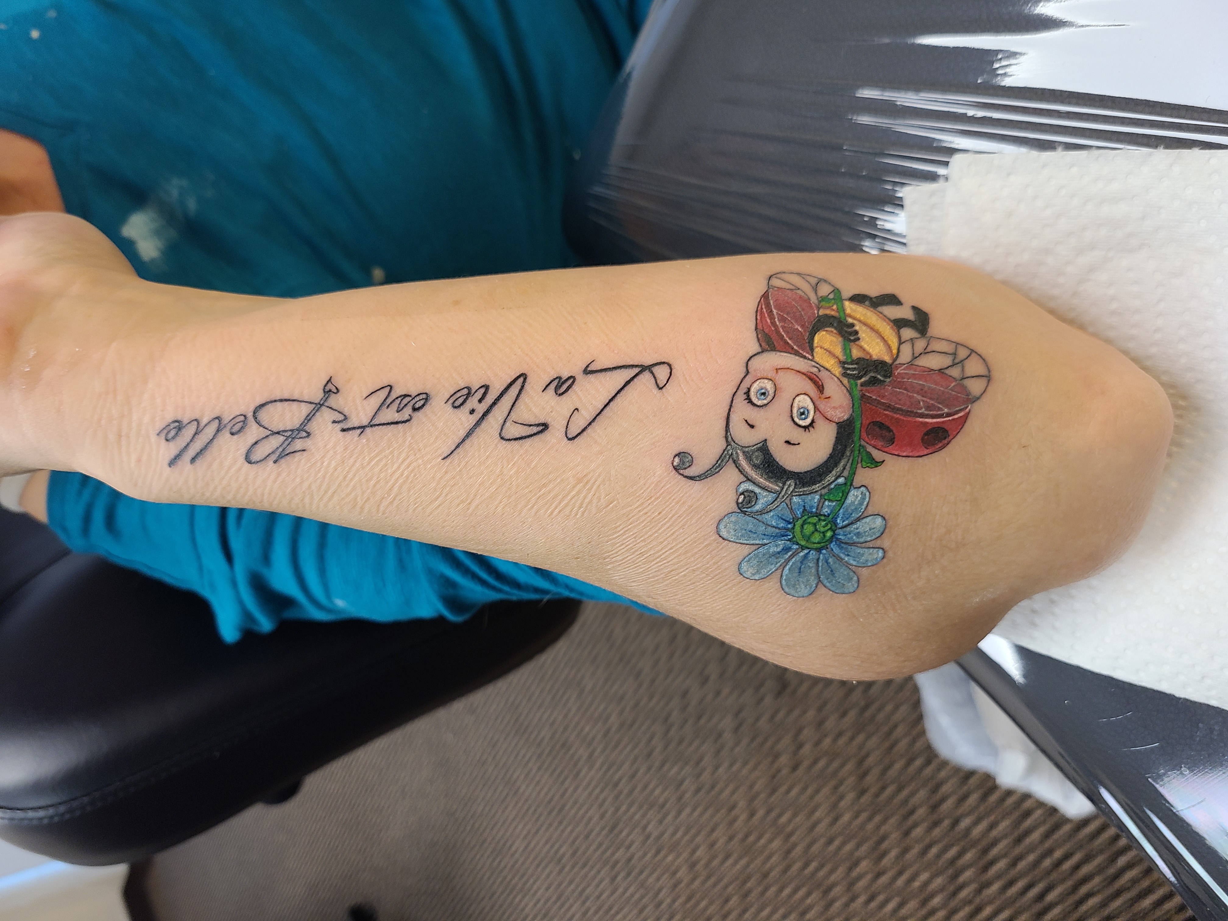 Colour tattoo by Arkady